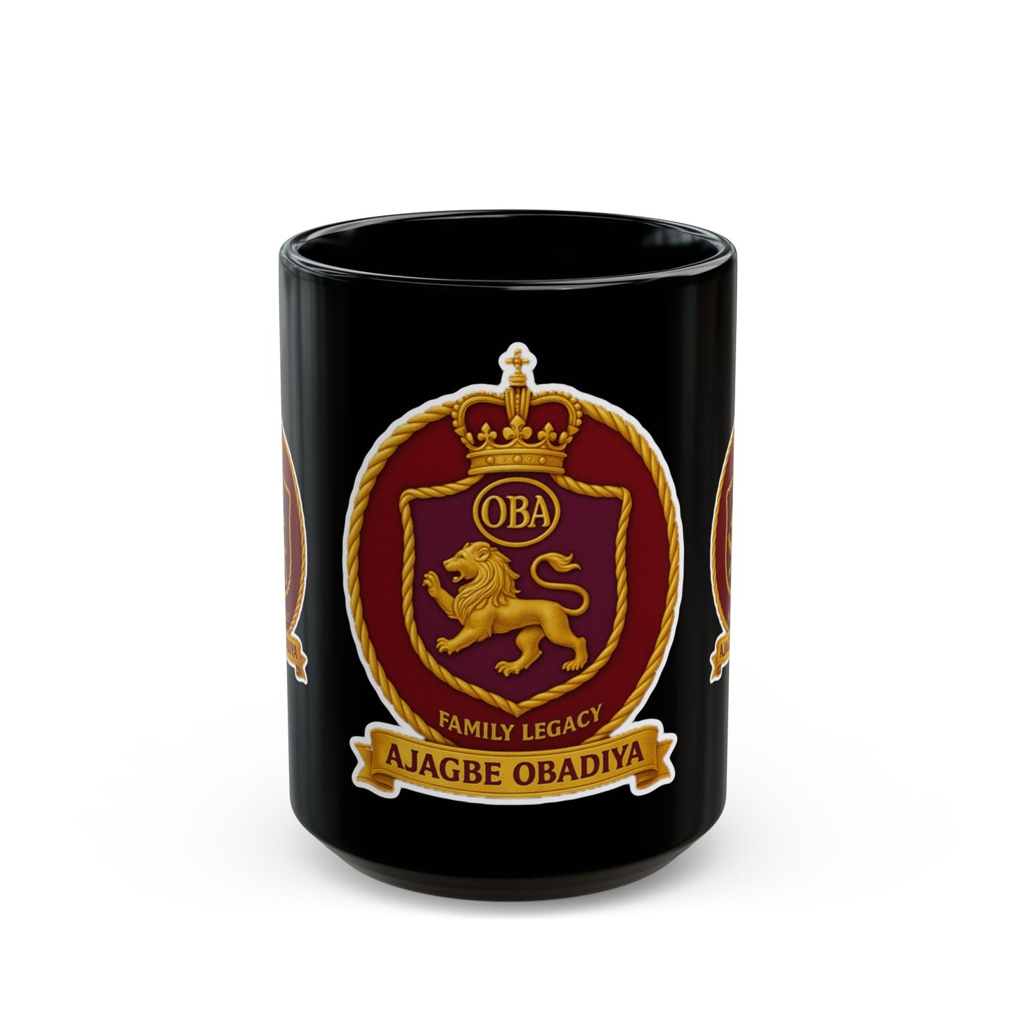 OBADIYA - Black Mug (11oz, 15oz)
