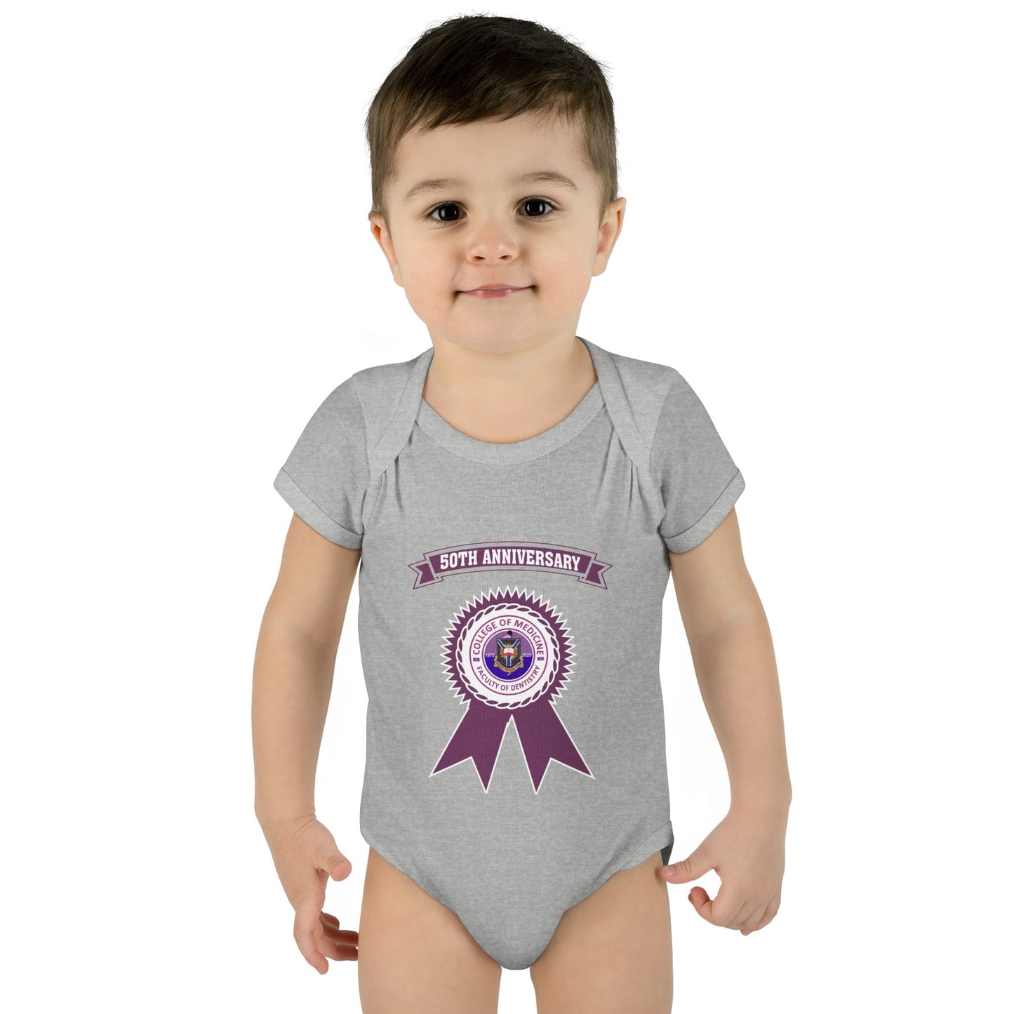 50th Anniversary - Infant Baby Rib Bodysuit