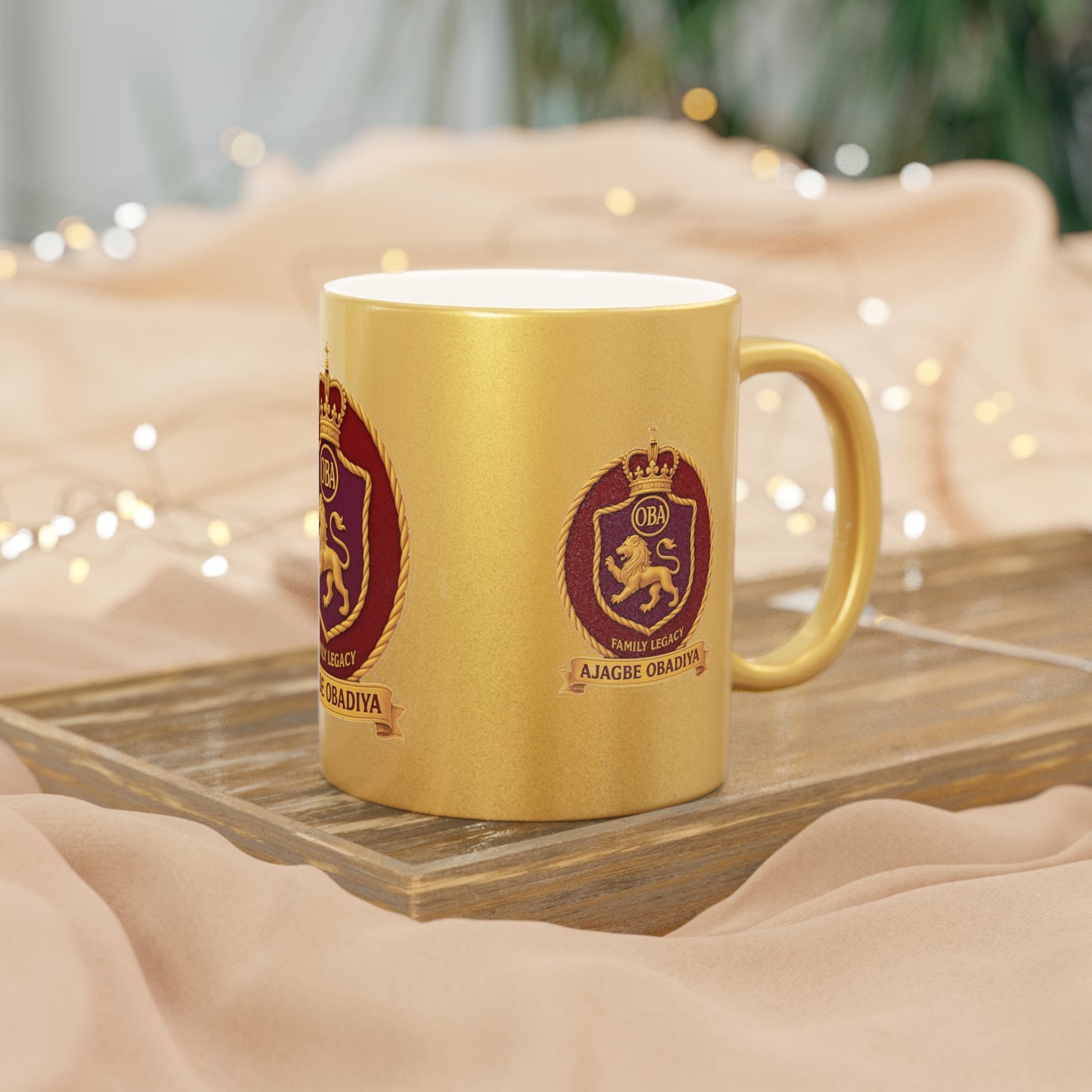 OBADIYA - Metallic Mug (Silver\Gold)