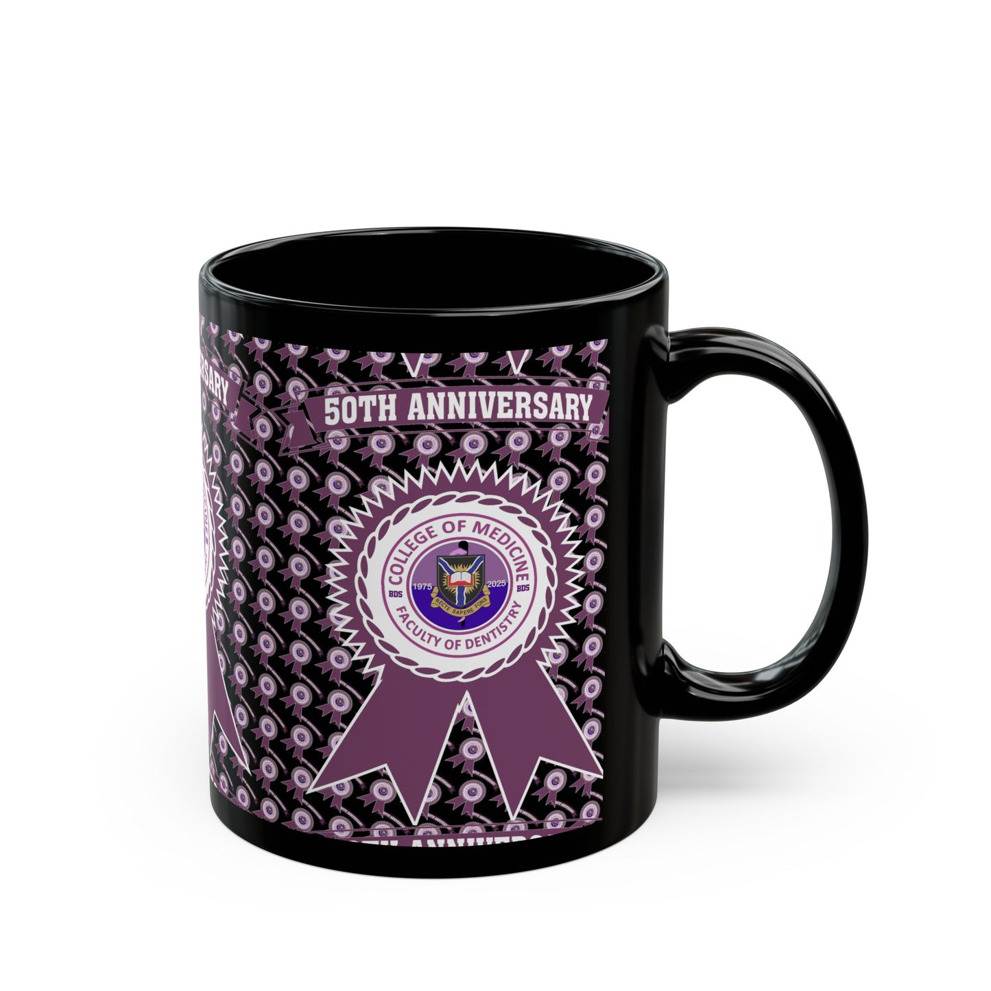 50th Anniversary - Black Mug (11oz, 15oz)