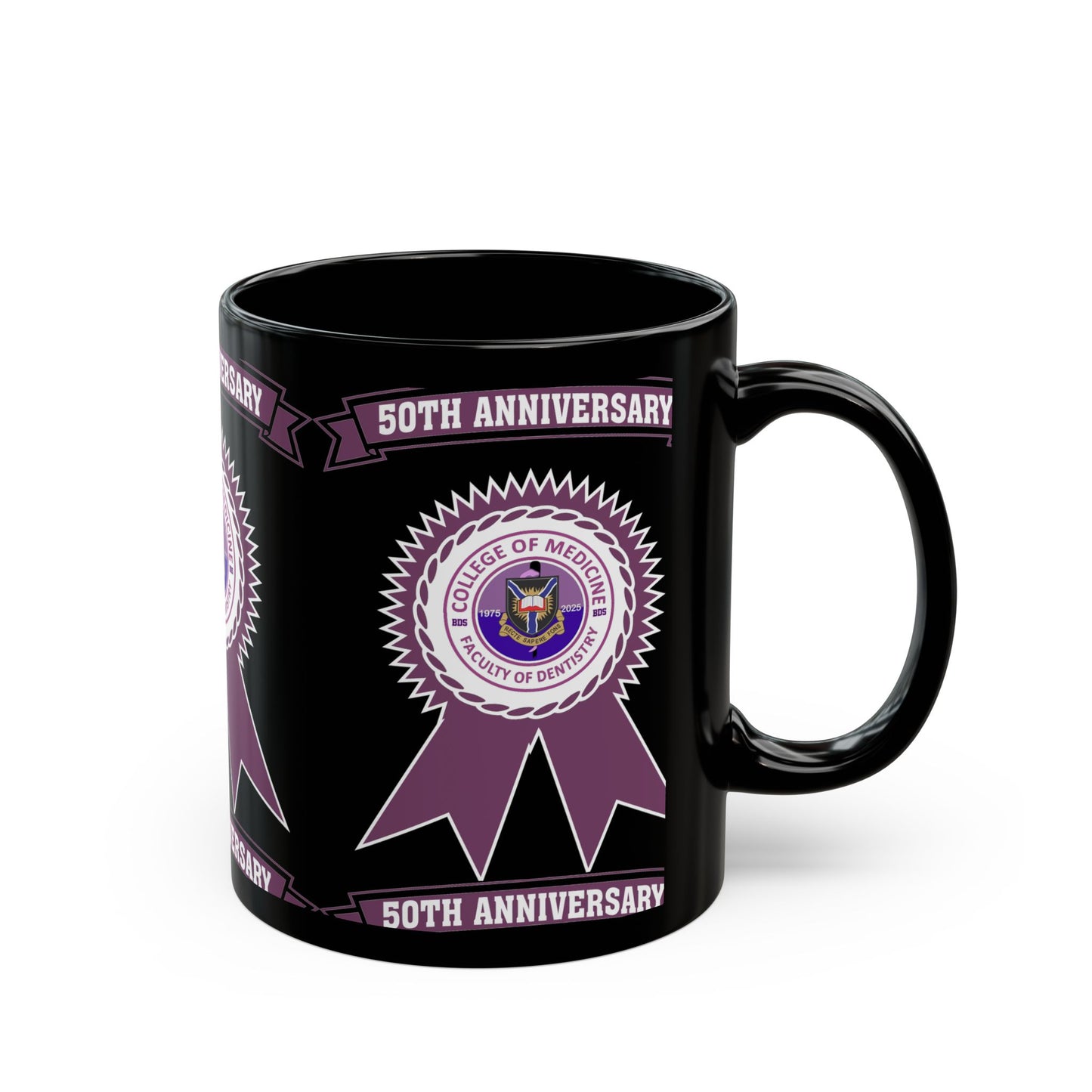 50th Anniversary - Black Mug (11oz, 15oz)