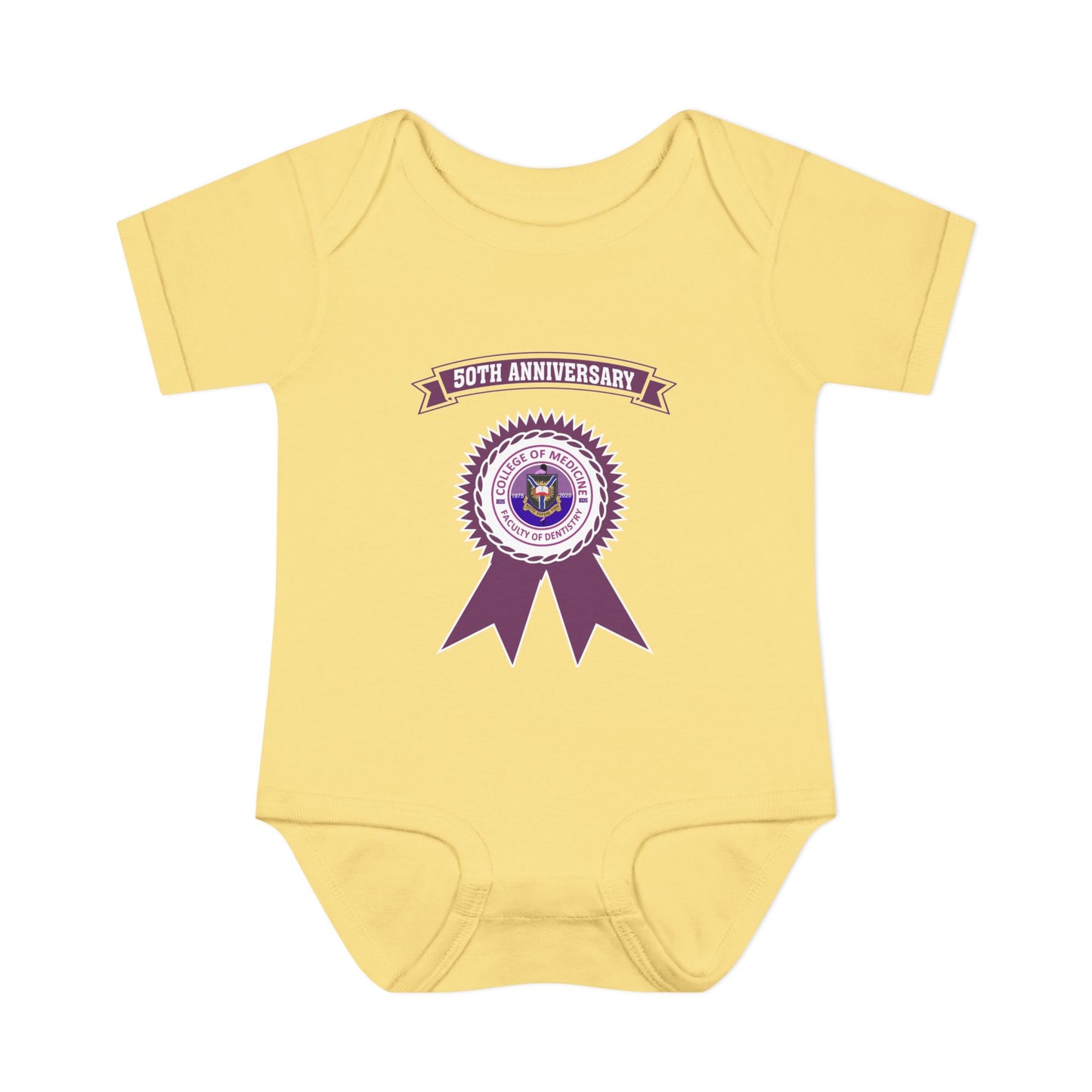50th Anniversary - Infant Baby Rib Bodysuit