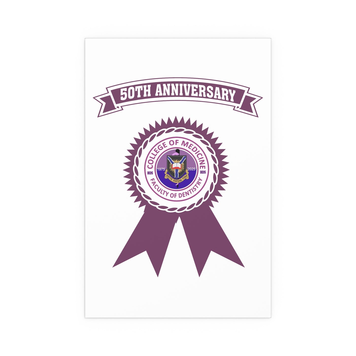 50th Anniversary - Indoor and Outdoor Silk Posters