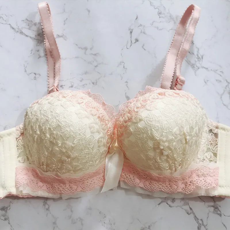 Lingerie Sexy Lady Bra Gather Adjustable Women's Seamless Underwear Push Up Bra Open Bra Intimates for Women Cup 1/2 Intimates