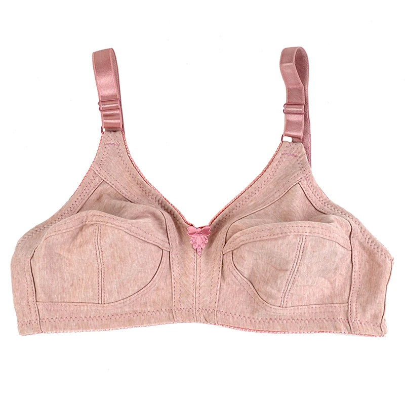 Thin Bra For Women Wireless Bras Cotton Thin Brassiere Female Confortable Underwear Big Size 48C 46CD Cup