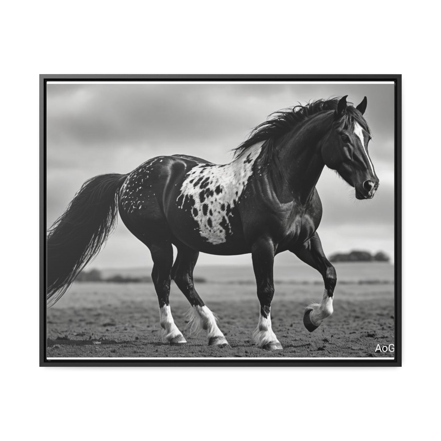 Speckled Stallion Gallery Canvas Wraps, Horizontal Frame