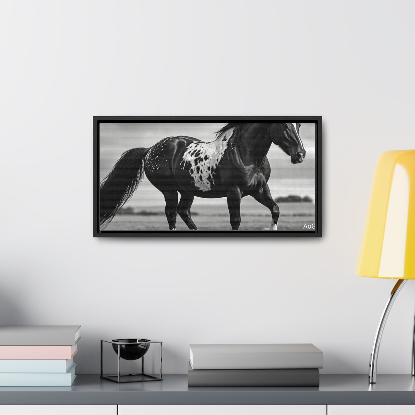 Speckled Stallion Gallery Canvas Wraps, Horizontal Frame