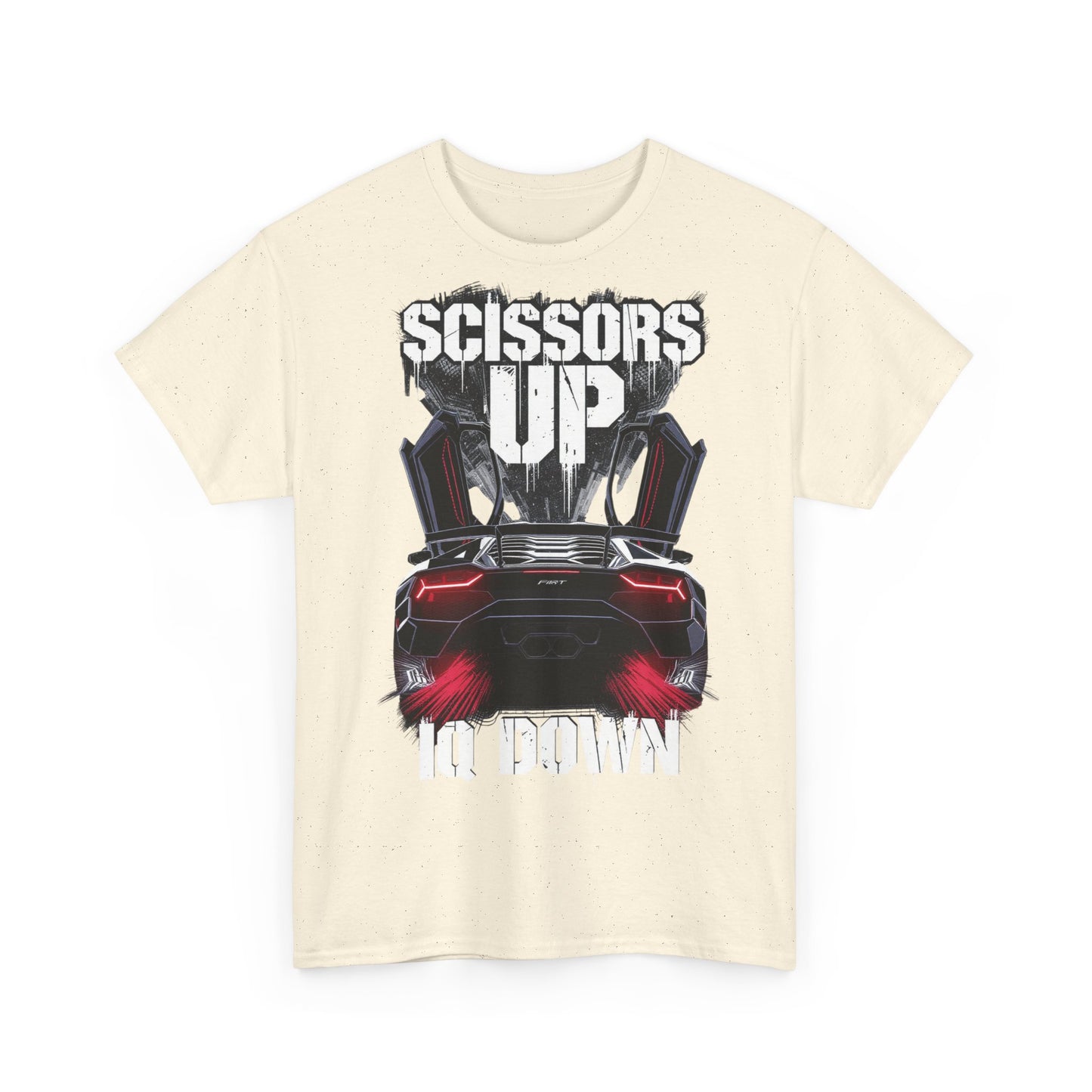 Scissors Up Unisex Heavy Cotton Tee