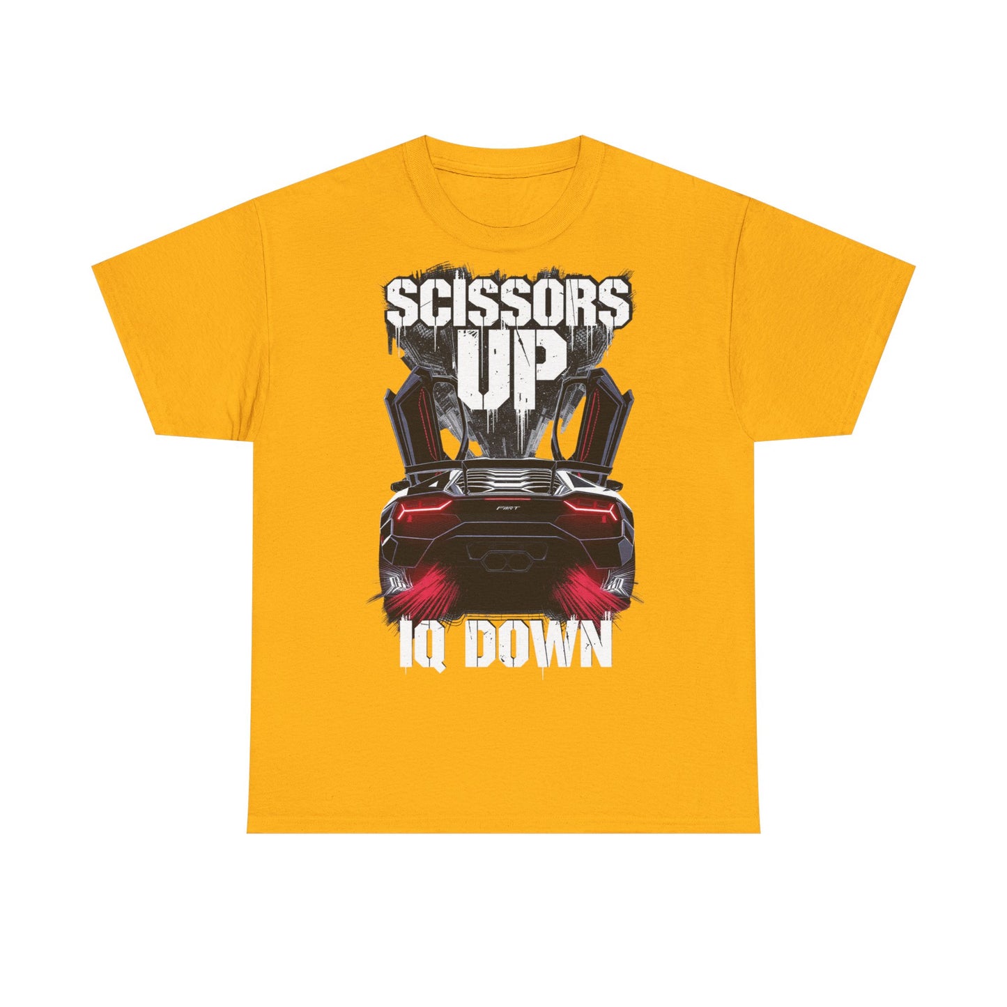 Scissors Up Unisex Heavy Cotton Tee
