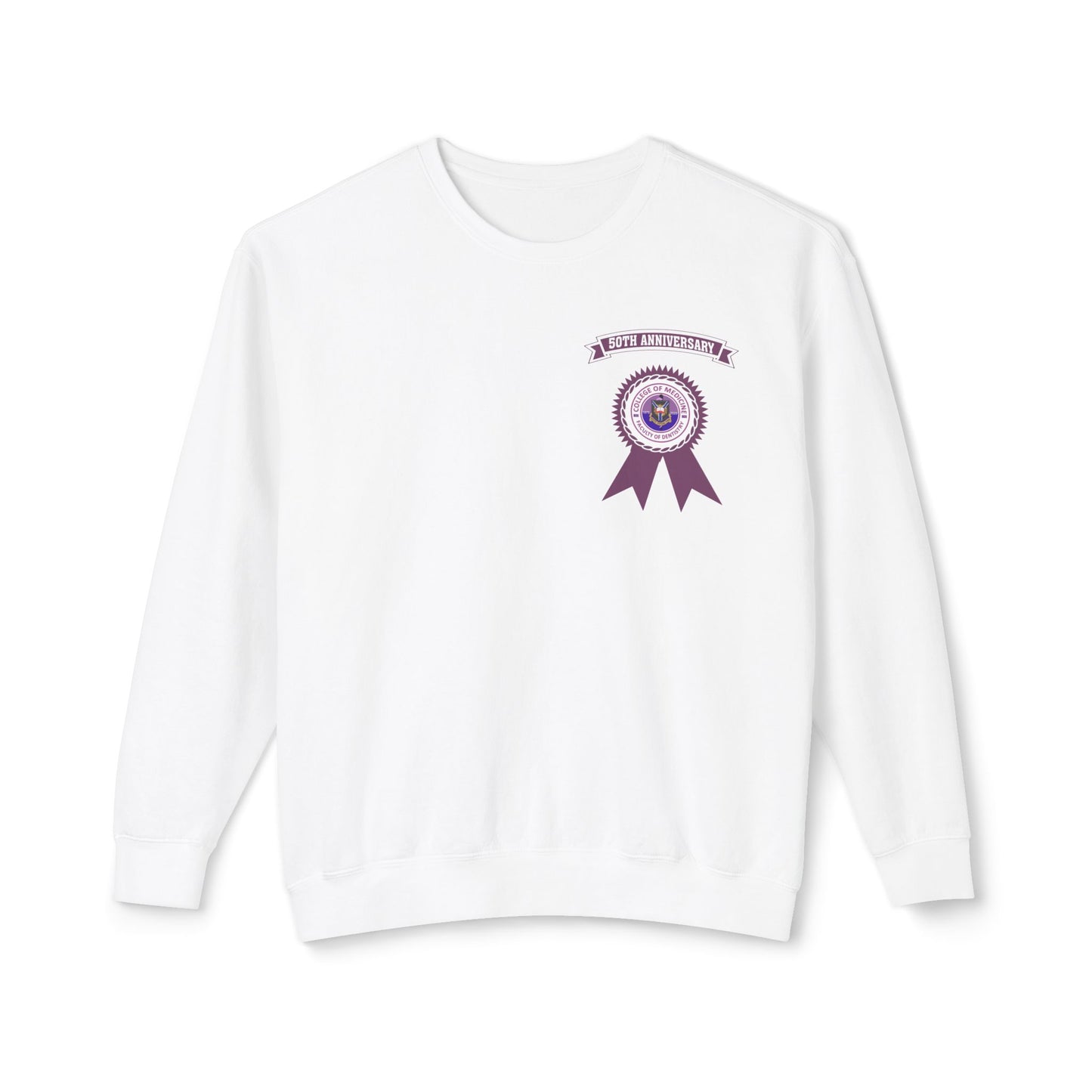 50th Anniversary - Unisex Lightweight Crewneck Sweatshirt