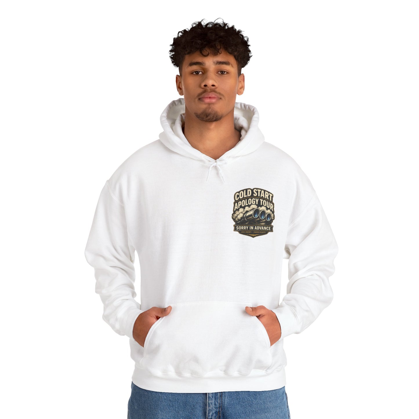 Cold Start Apology Unisex Heavy Blend™ Hooded Sweatshirt