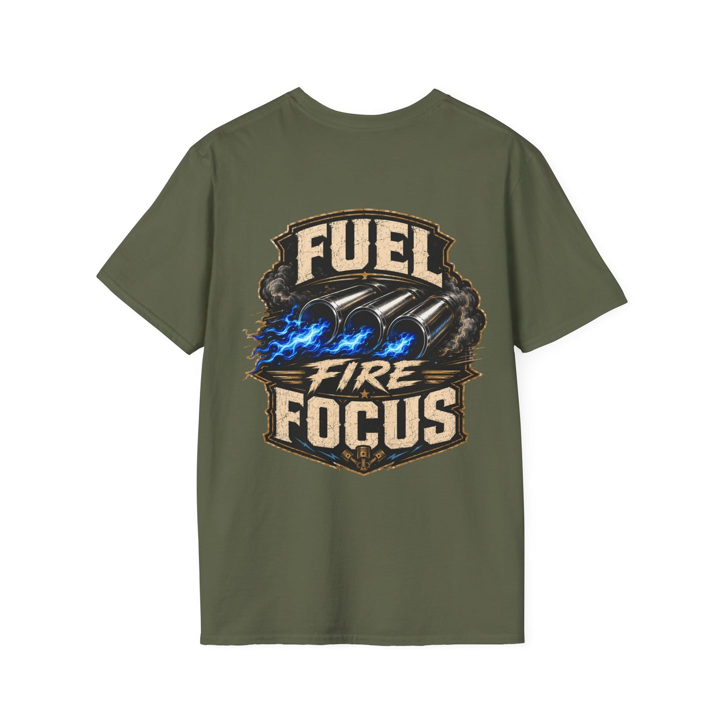 Fuel fire Focus Unisex Softstyle T-Shirt
