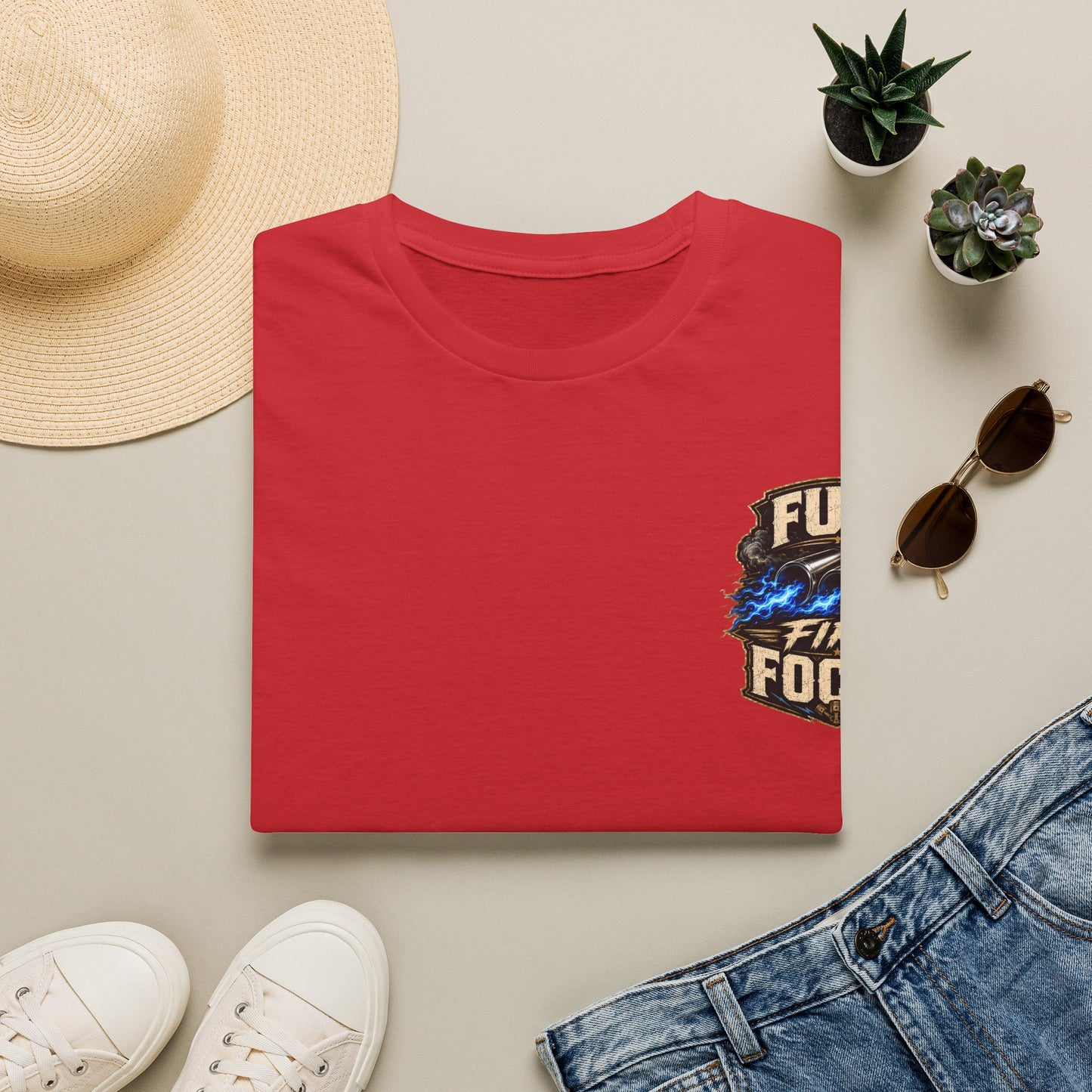 Fuel fire Focus Unisex Softstyle T-Shirt