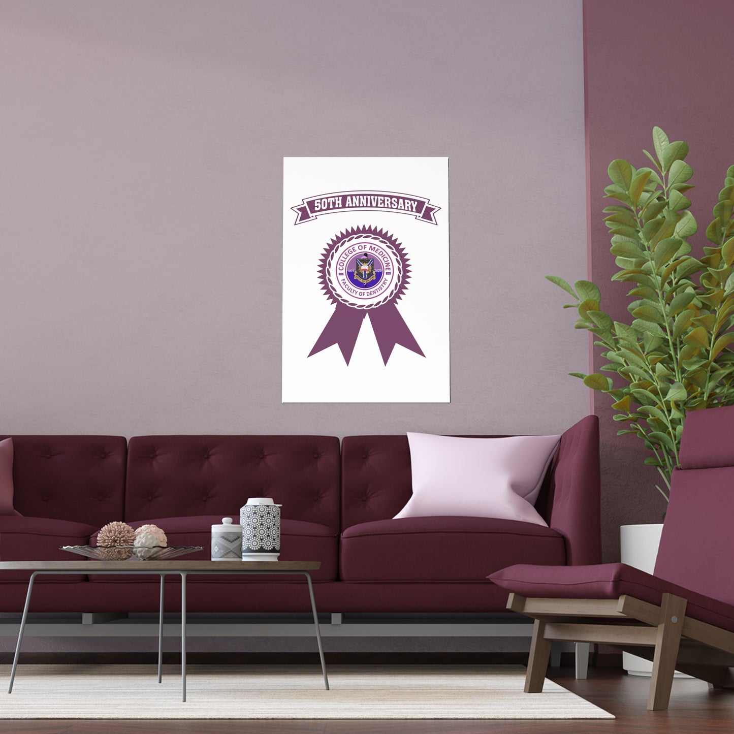 50th Anniversary - Indoor and Outdoor Silk Posters