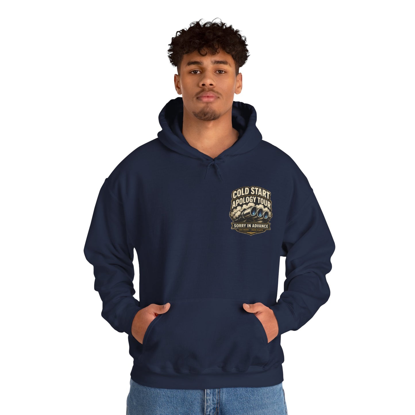 Cold Start Apology Unisex Heavy Blend™ Hooded Sweatshirt