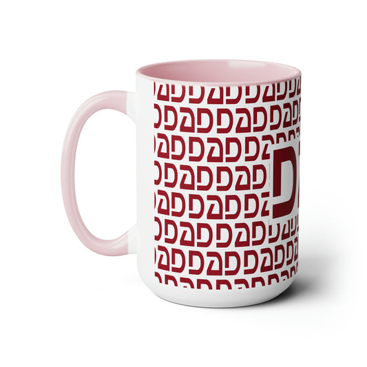 Two-Tone Coffee Mugs, 15oz