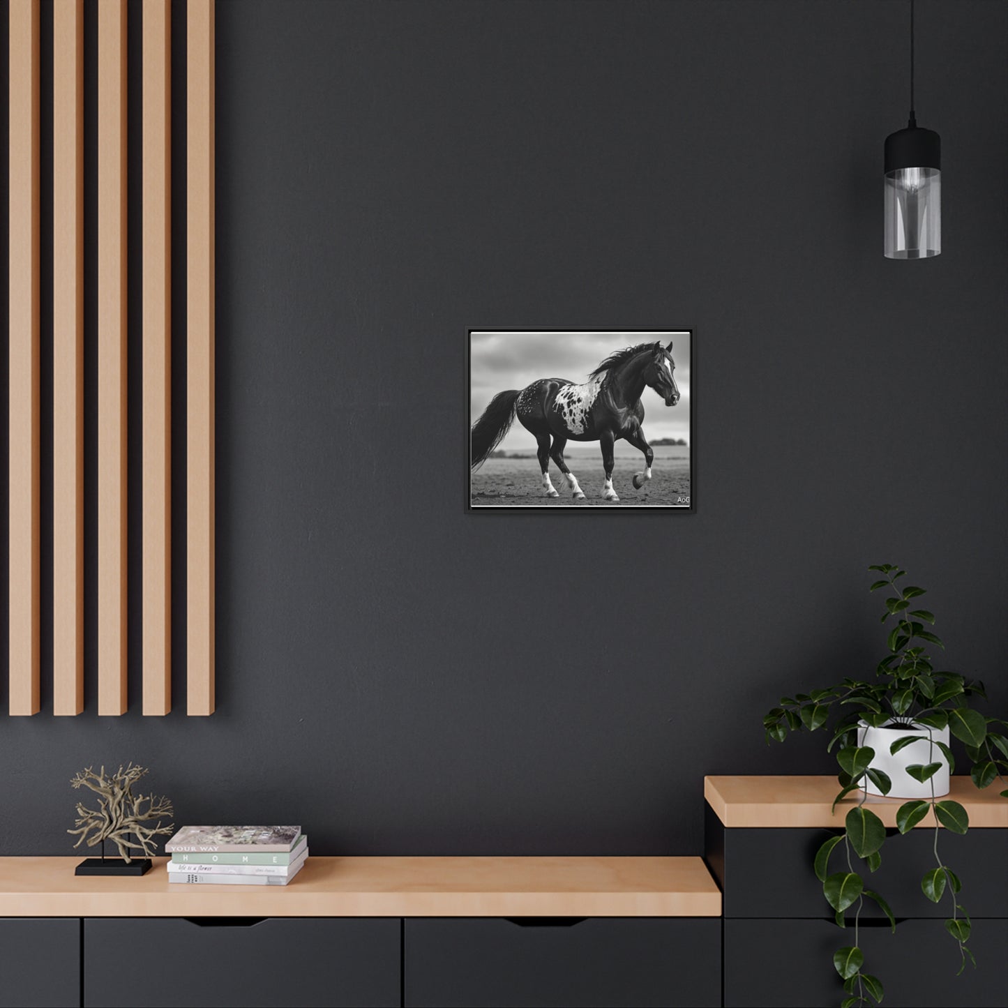 Speckled Stallion Gallery Canvas Wraps, Horizontal Frame