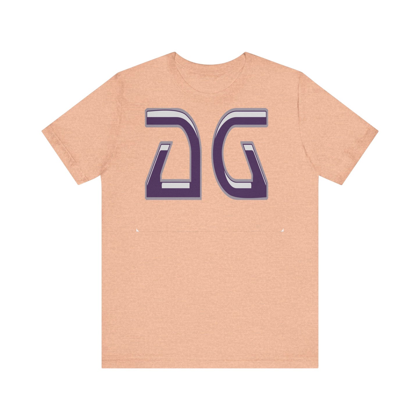 AG-3D Purple Unisex Jersey Short Sleeve Tee