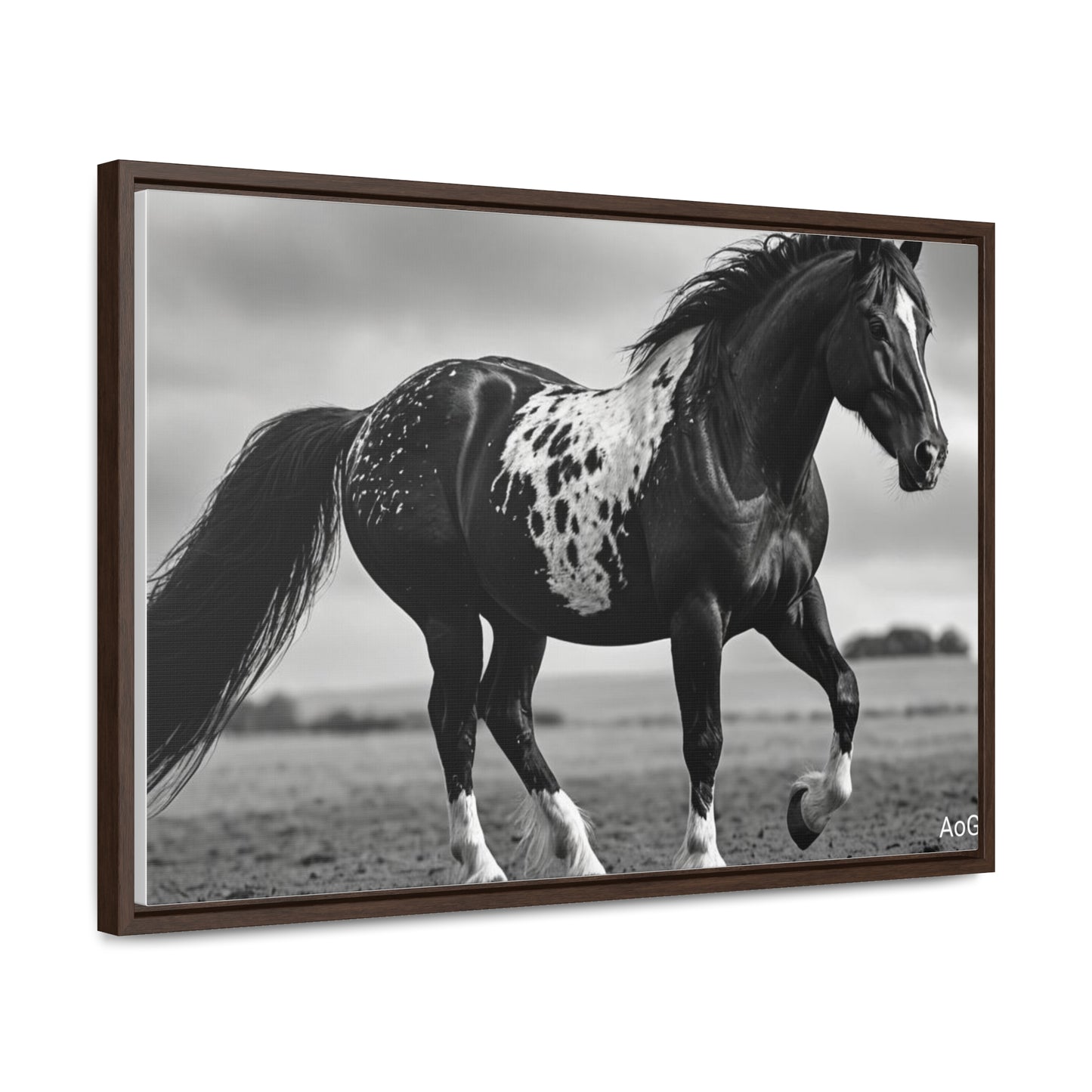 Speckled Stallion Gallery Canvas Wraps, Horizontal Frame