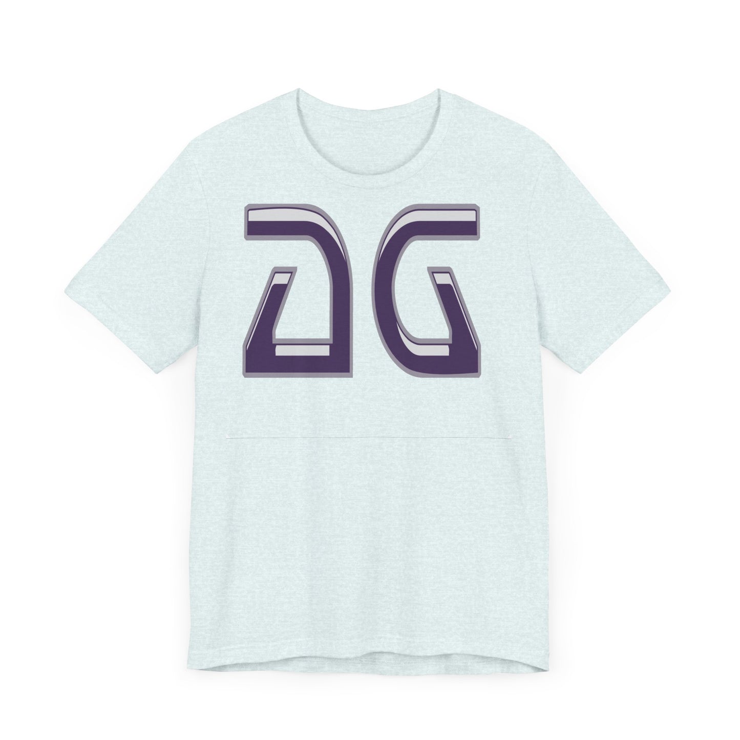 AG-3D Purple Unisex Jersey Short Sleeve Tee