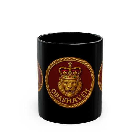 OBASHAVEN-Black Mug (11oz, 15oz)