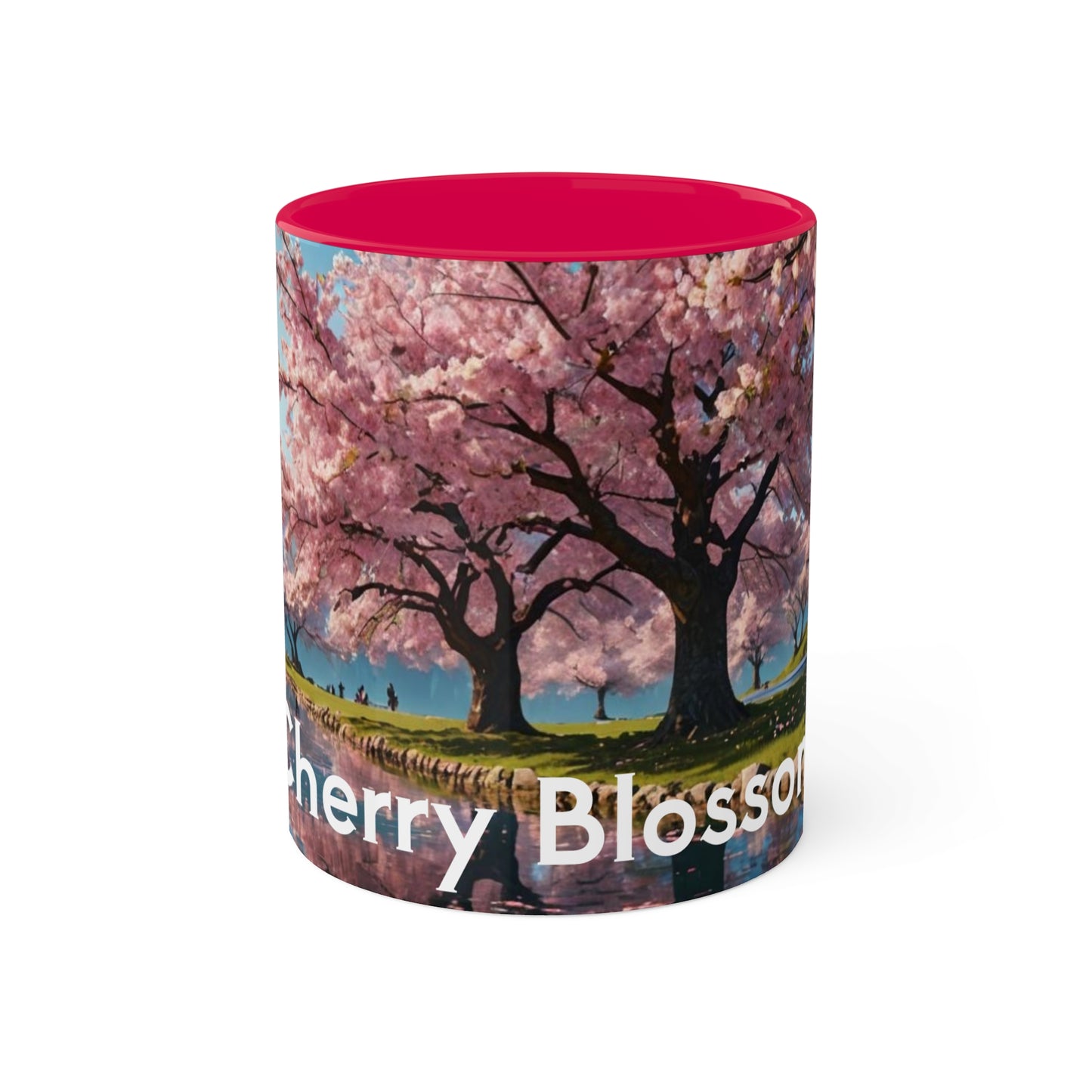 Cherry Blossom Colorful Mugs, 11oz