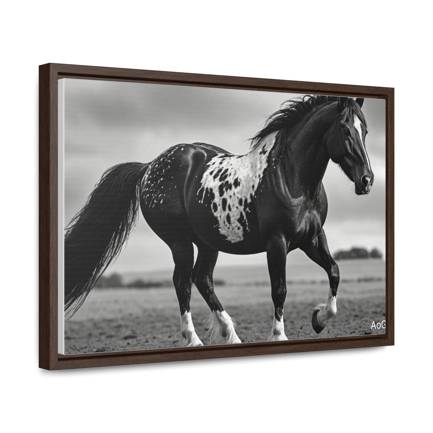 Speckled Stallion Gallery Canvas Wraps, Horizontal Frame