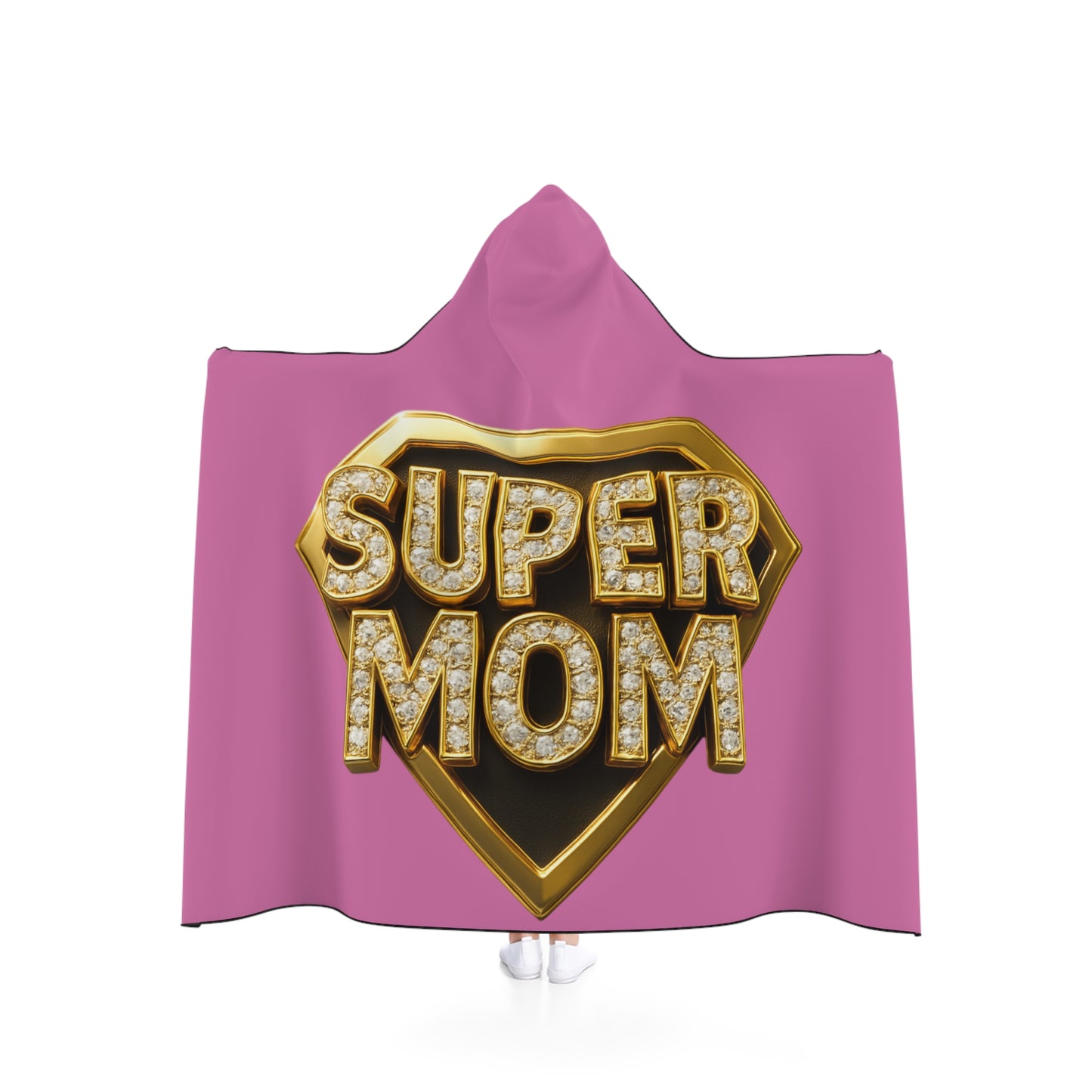 SUPER MOM - Hooded Blanket