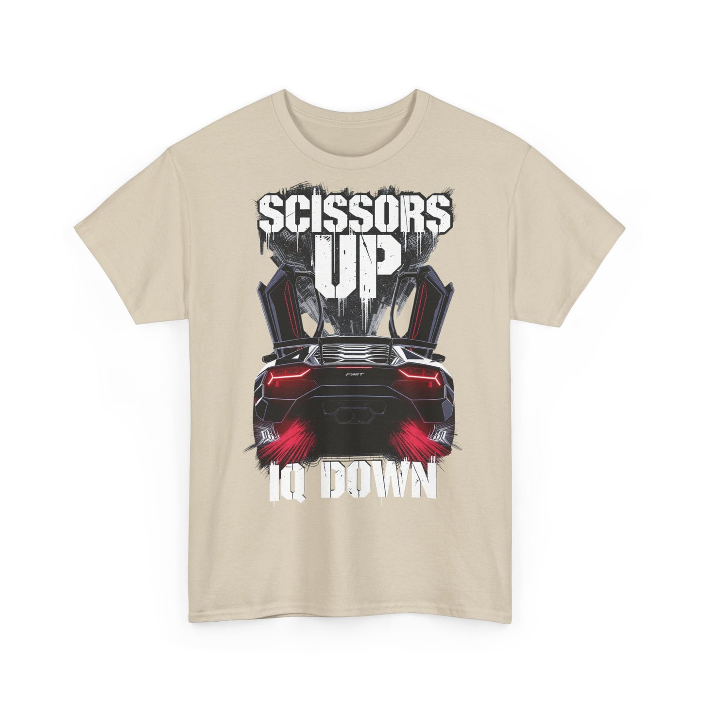 Scissors Up Unisex Heavy Cotton Tee