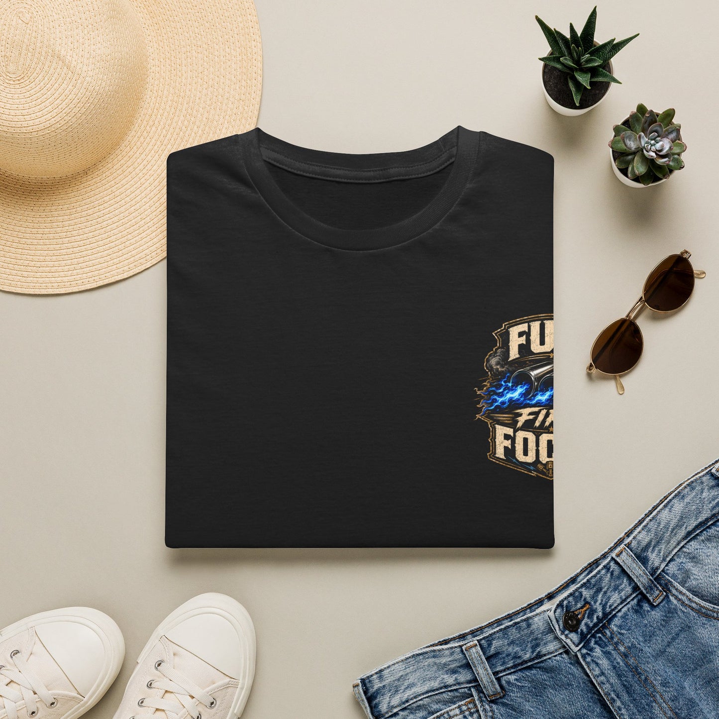 Fuel fire Focus Unisex Softstyle T-Shirt