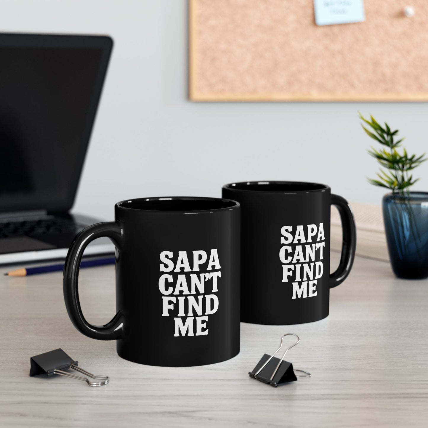 Sapa Not Black Mug (11oz, 15oz)