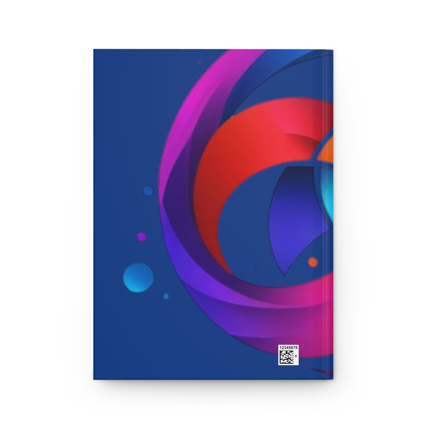 Dark Blue Spectrum Hardcover Journal Matte