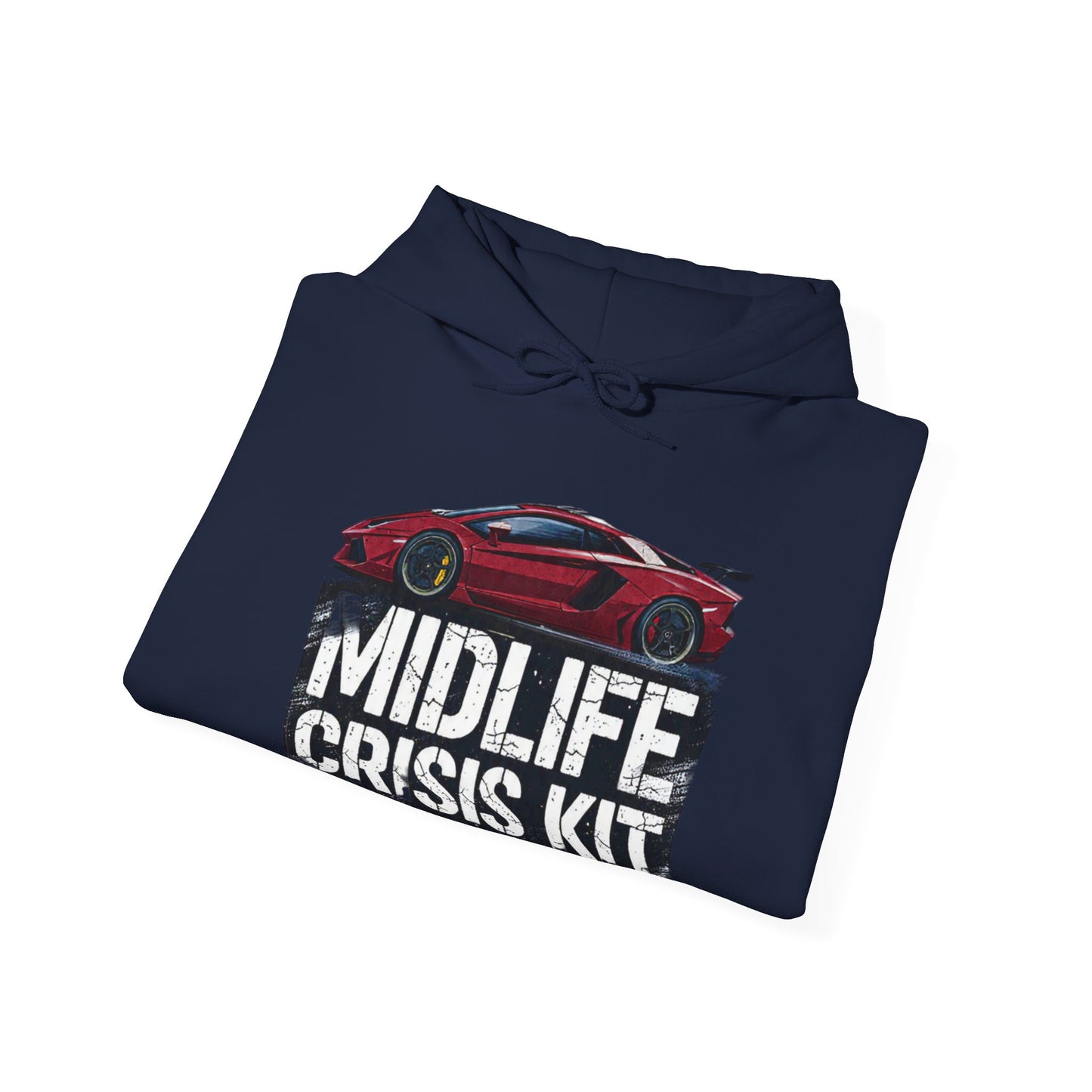 Midlife Crisis Kit Unisex Heavy Blend™ Hooded Sweatshirt