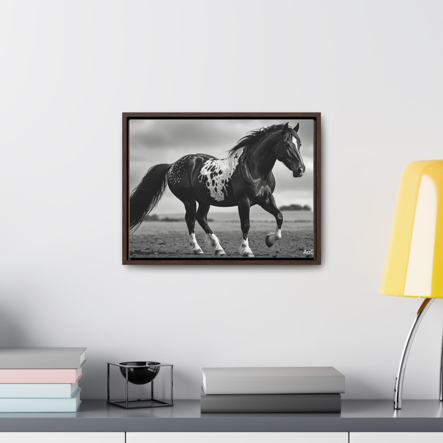 Speckled Stallion Gallery Canvas Wraps, Horizontal Frame