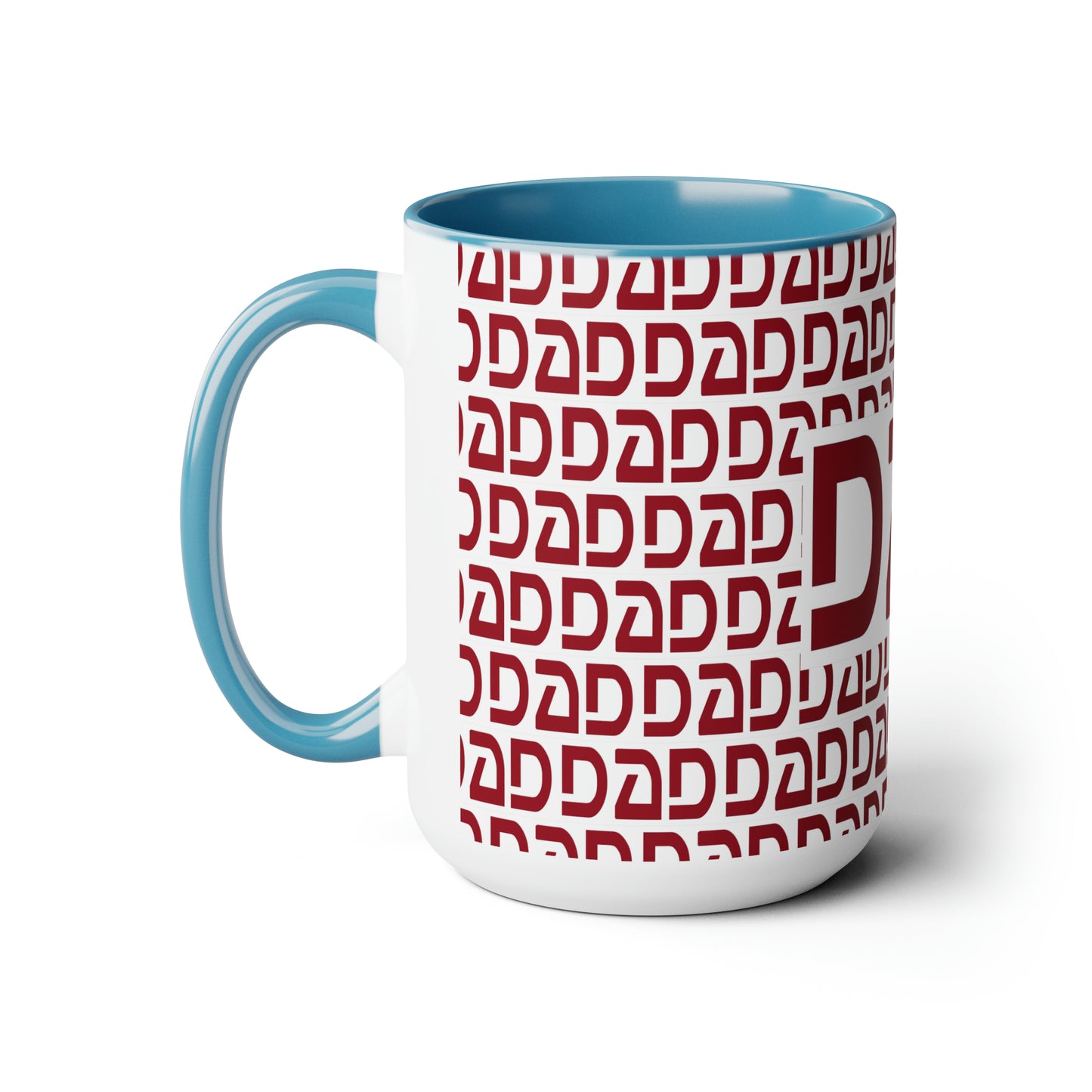 Two-Tone Coffee Mugs, 15oz