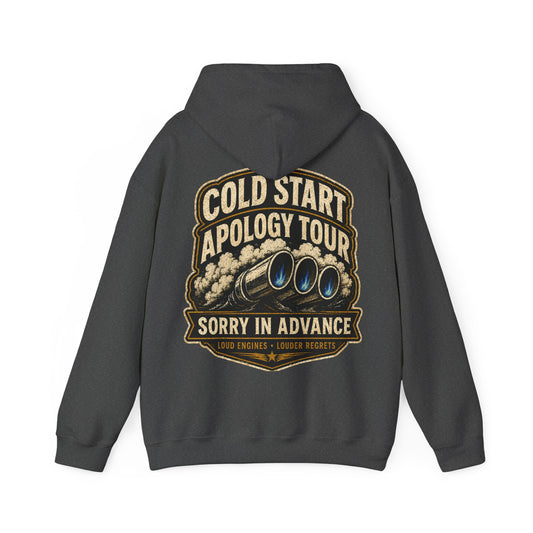 Cold Start Apology Unisex Heavy Blend™ Hooded Sweatshirt