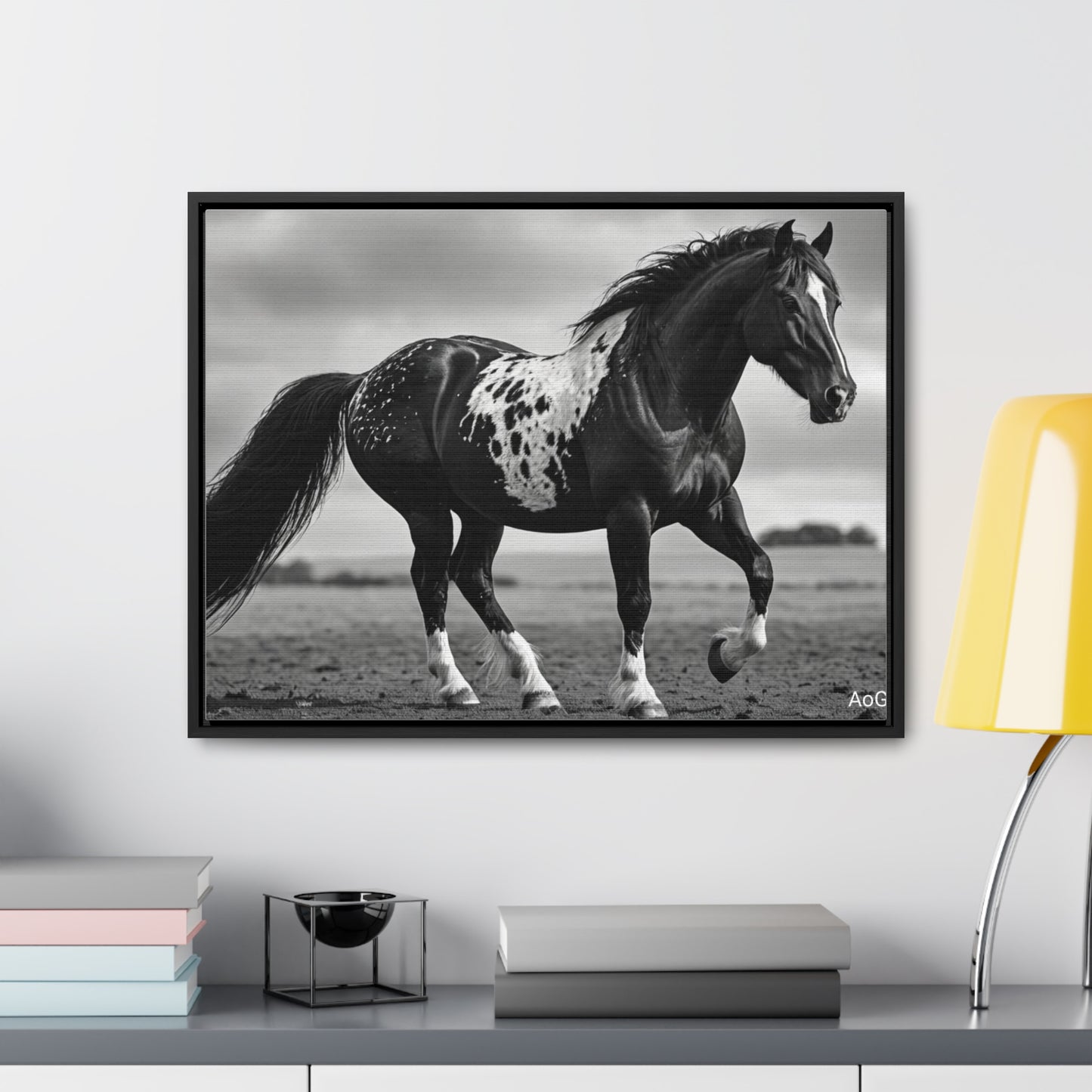 Speckled Stallion Gallery Canvas Wraps, Horizontal Frame