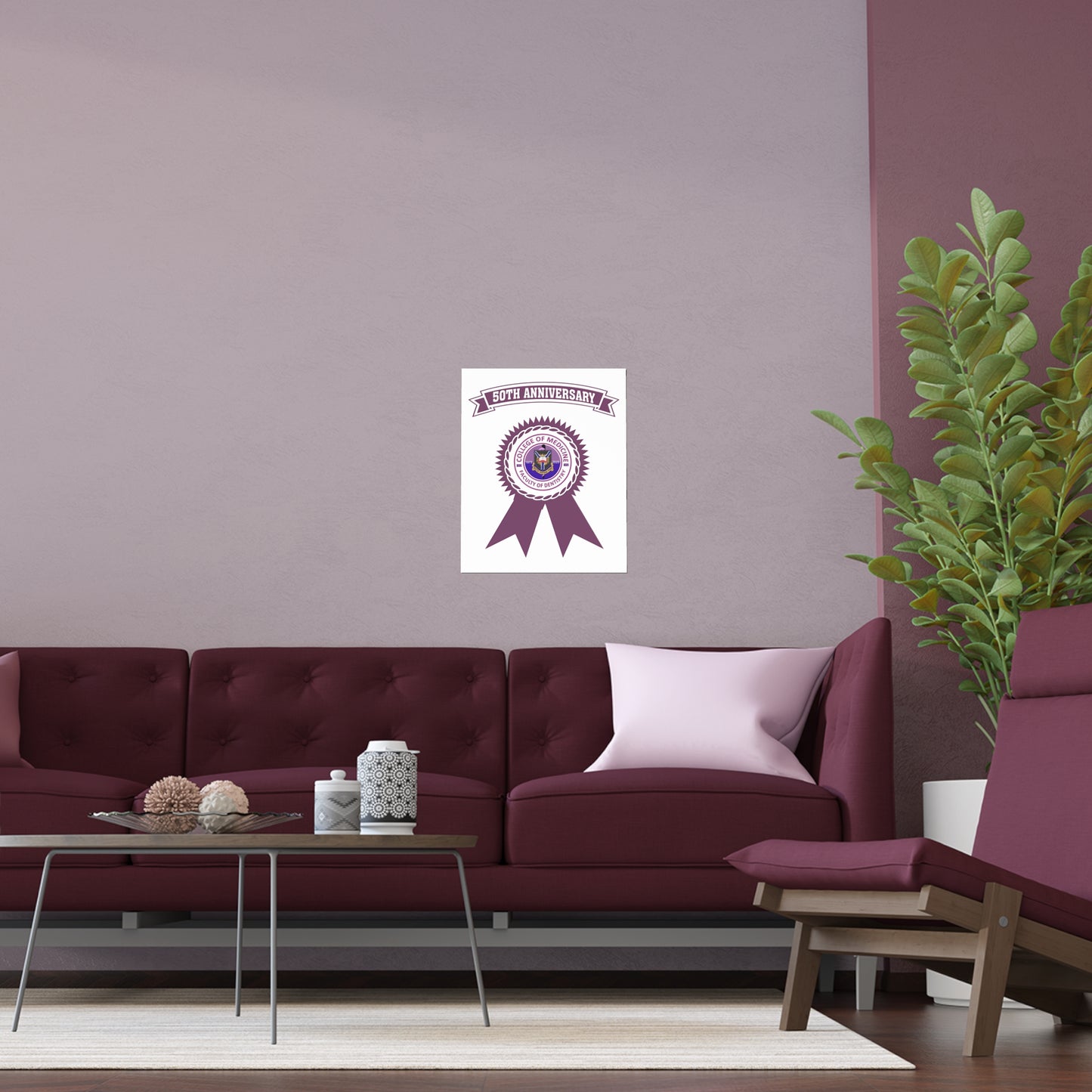 50th Anniversary - Indoor and Outdoor Silk Posters