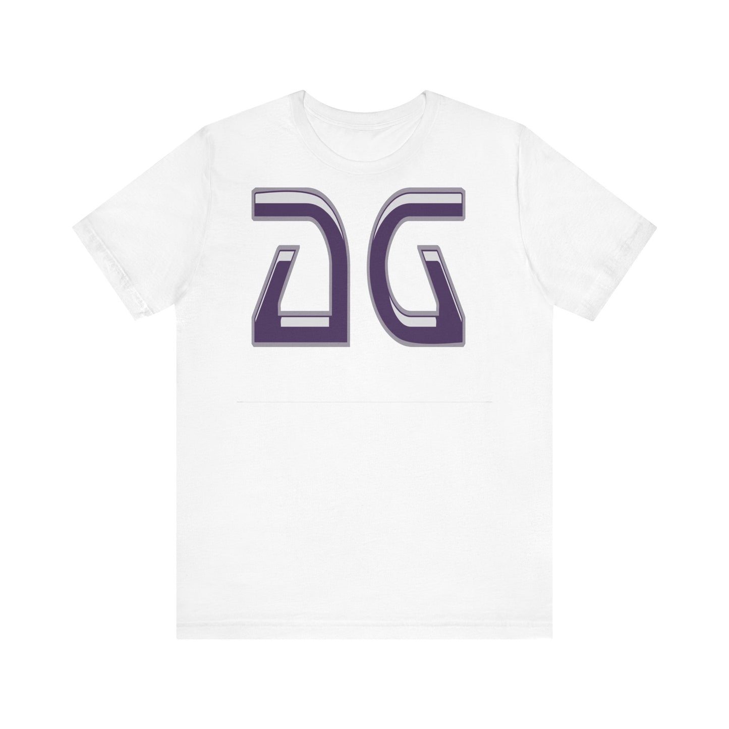 AG-3D Purple Unisex Jersey Short Sleeve Tee