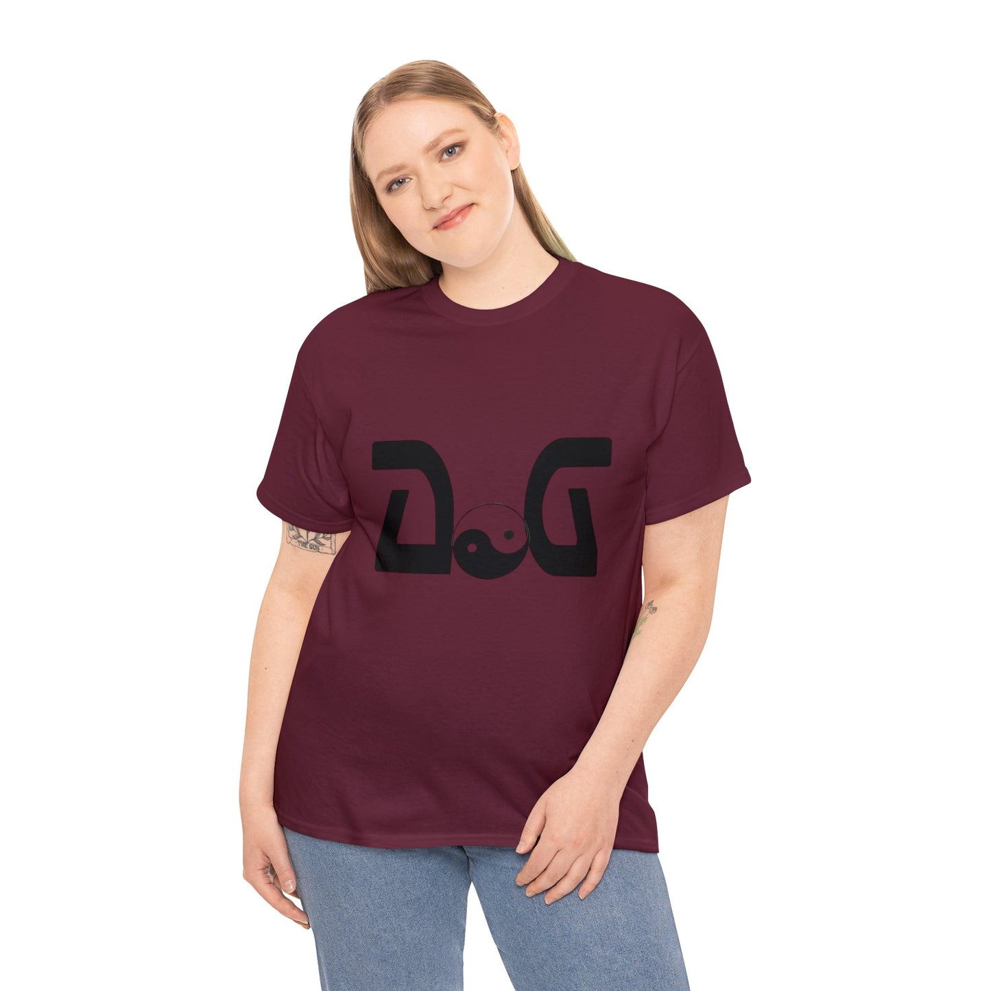 Maroon AoG Unisex Heavy Cotton Tee