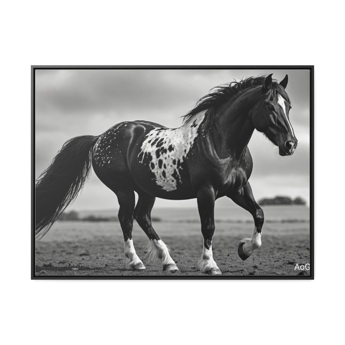 Speckled Stallion Gallery Canvas Wraps, Horizontal Frame