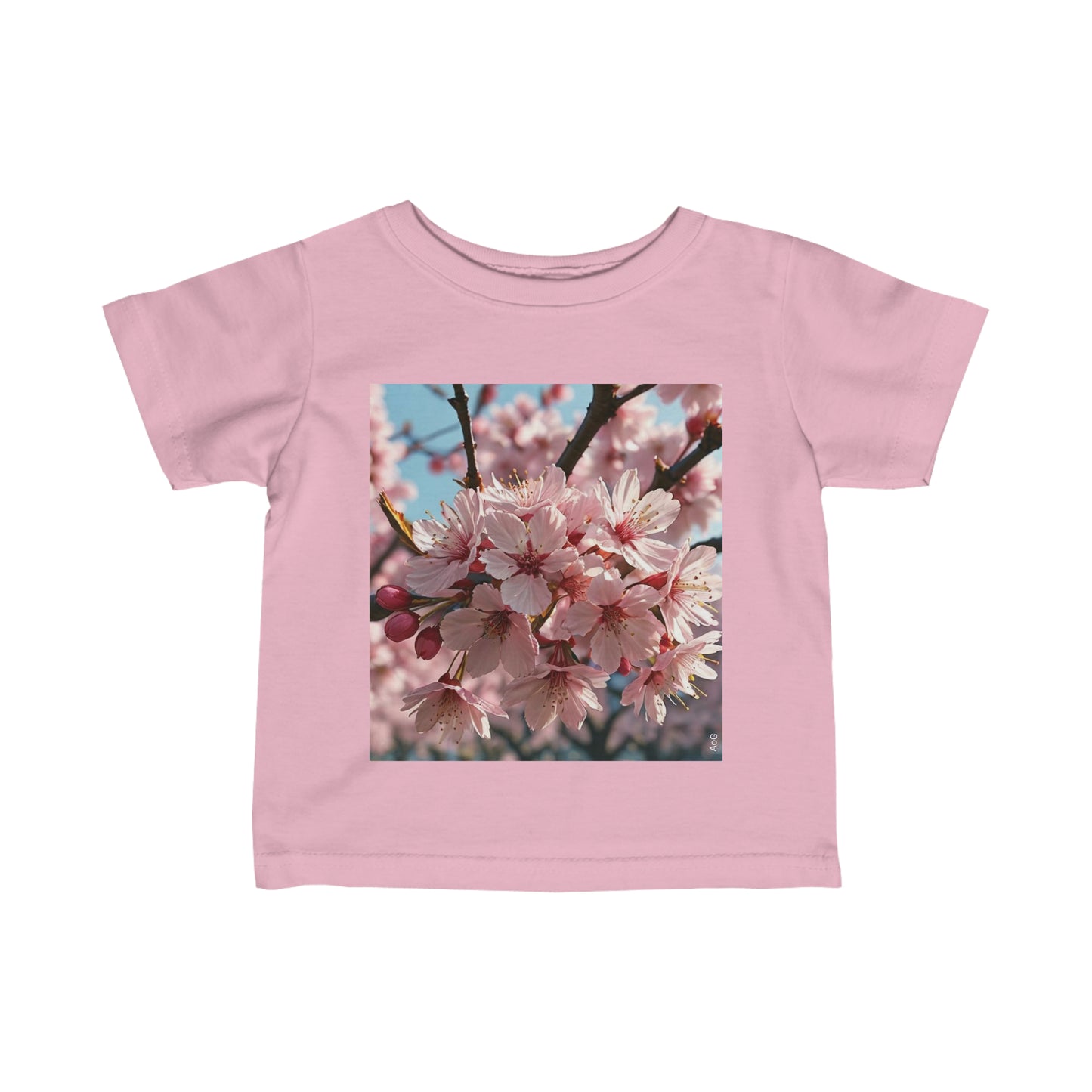 Cherry Blossom Infant Fine Jersey Tee