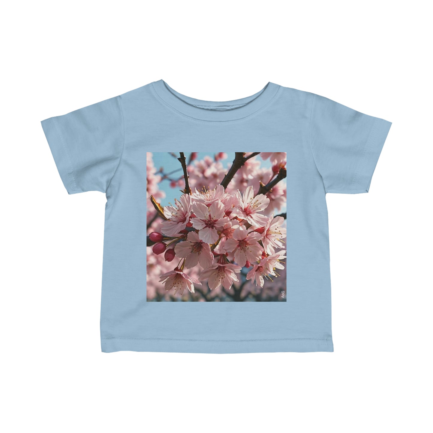 Cherry Blossom Infant Fine Jersey Tee