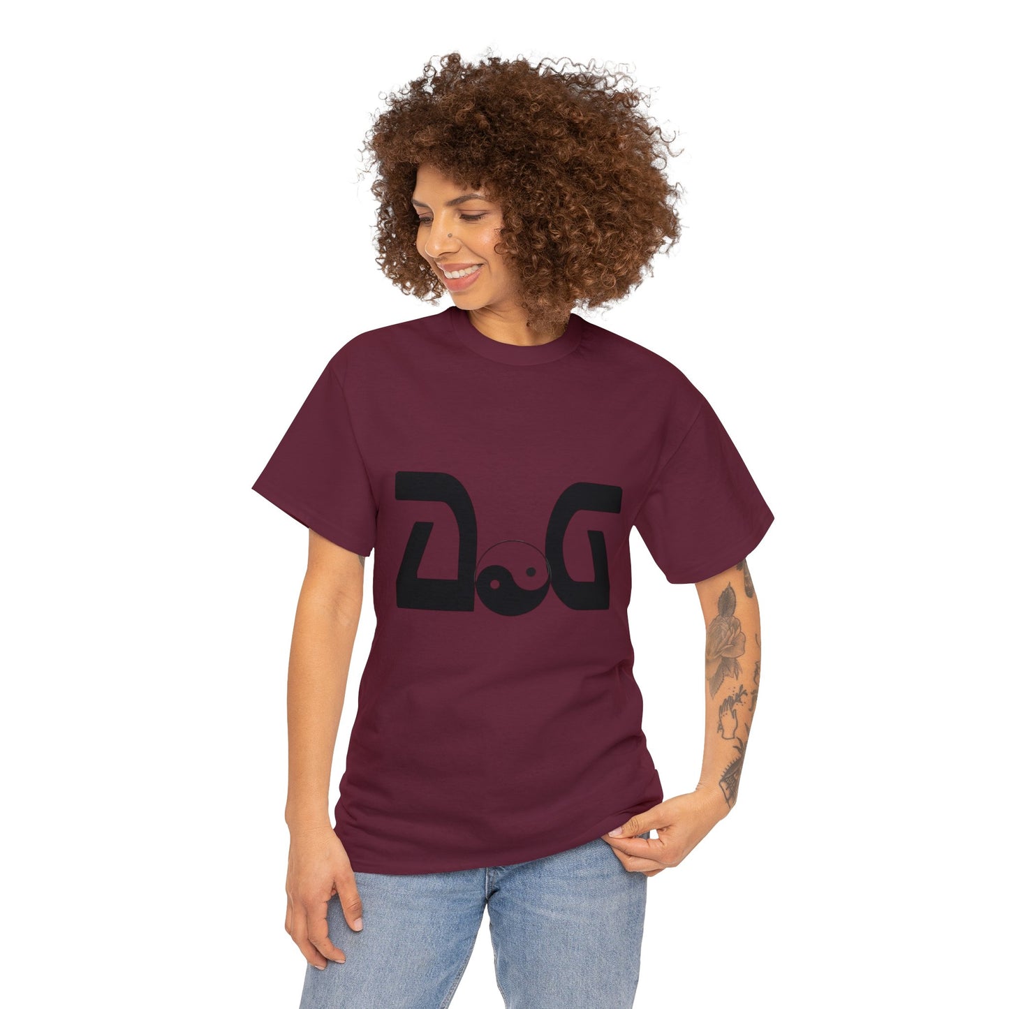 Maroon AoG Unisex Heavy Cotton Tee