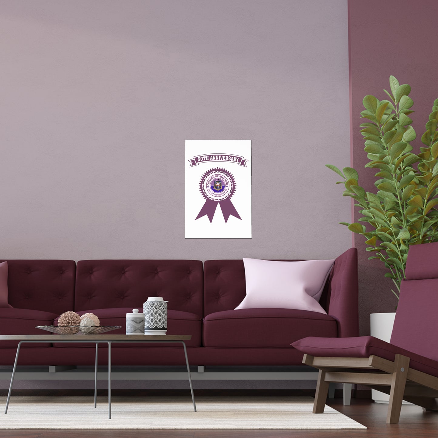 50th Anniversary - Indoor and Outdoor Silk Posters