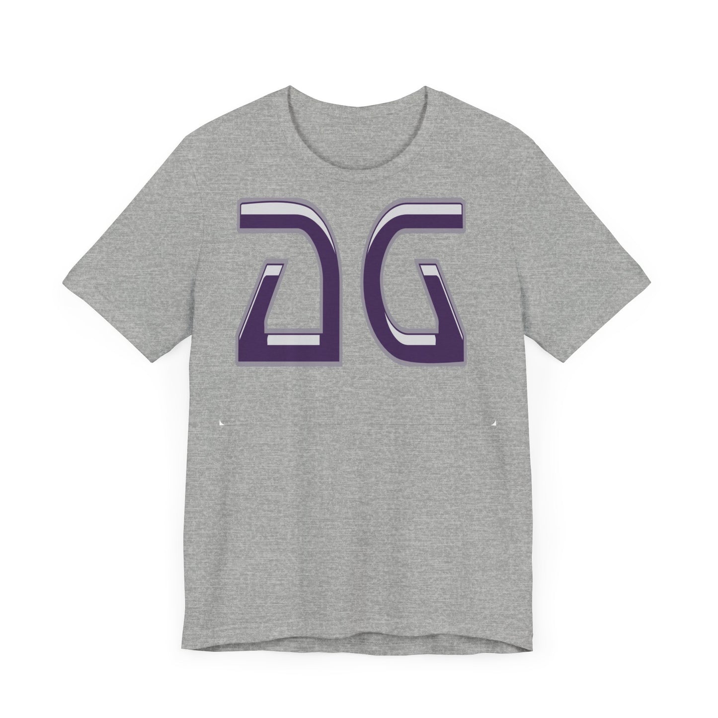 AG-3D Purple Unisex Jersey Short Sleeve Tee