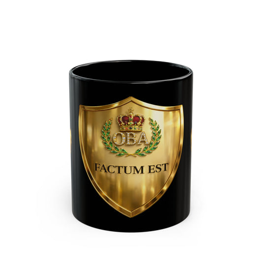 Factum Est-Black Mug (11oz, 15oz)