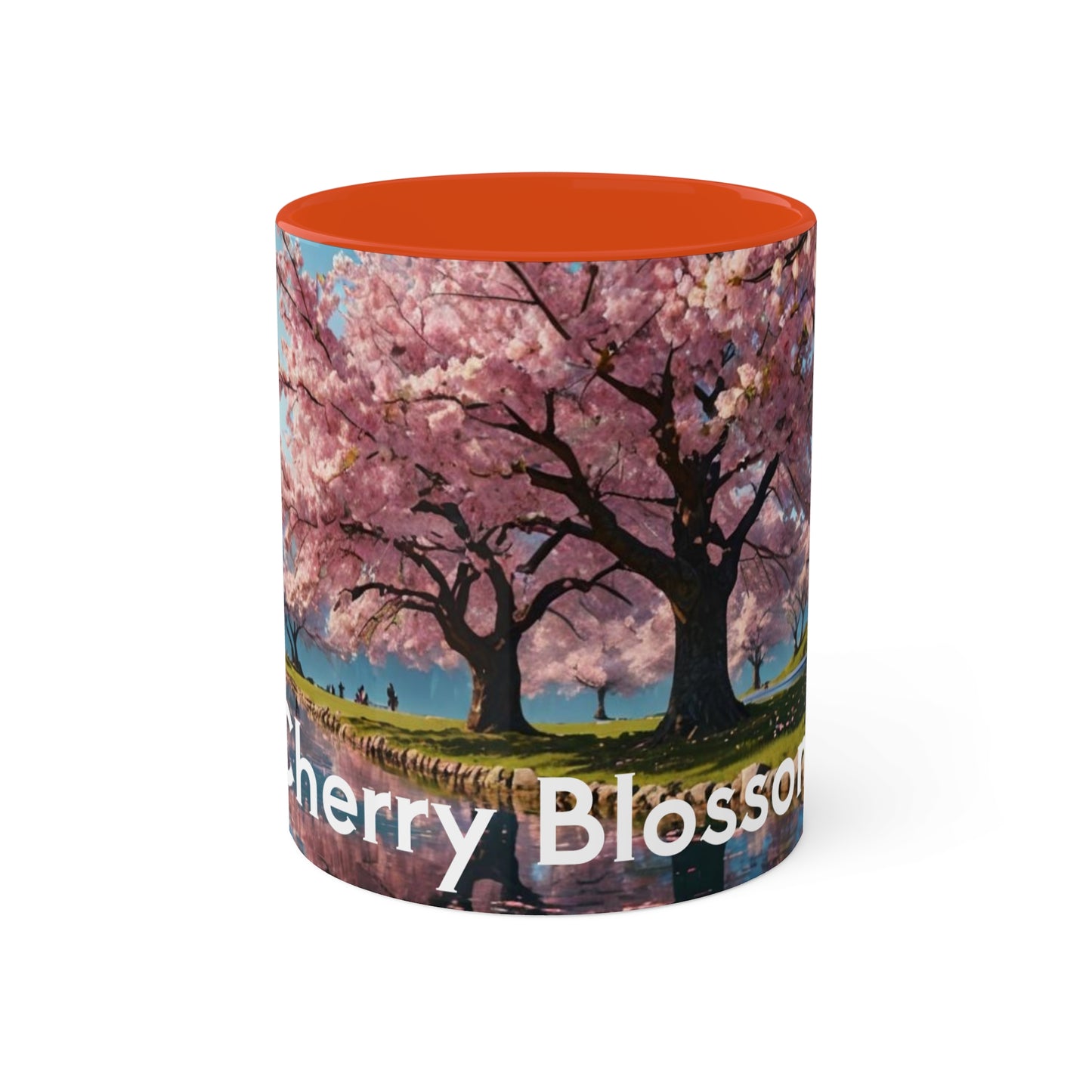 Cherry Blossom Colorful Mugs, 11oz