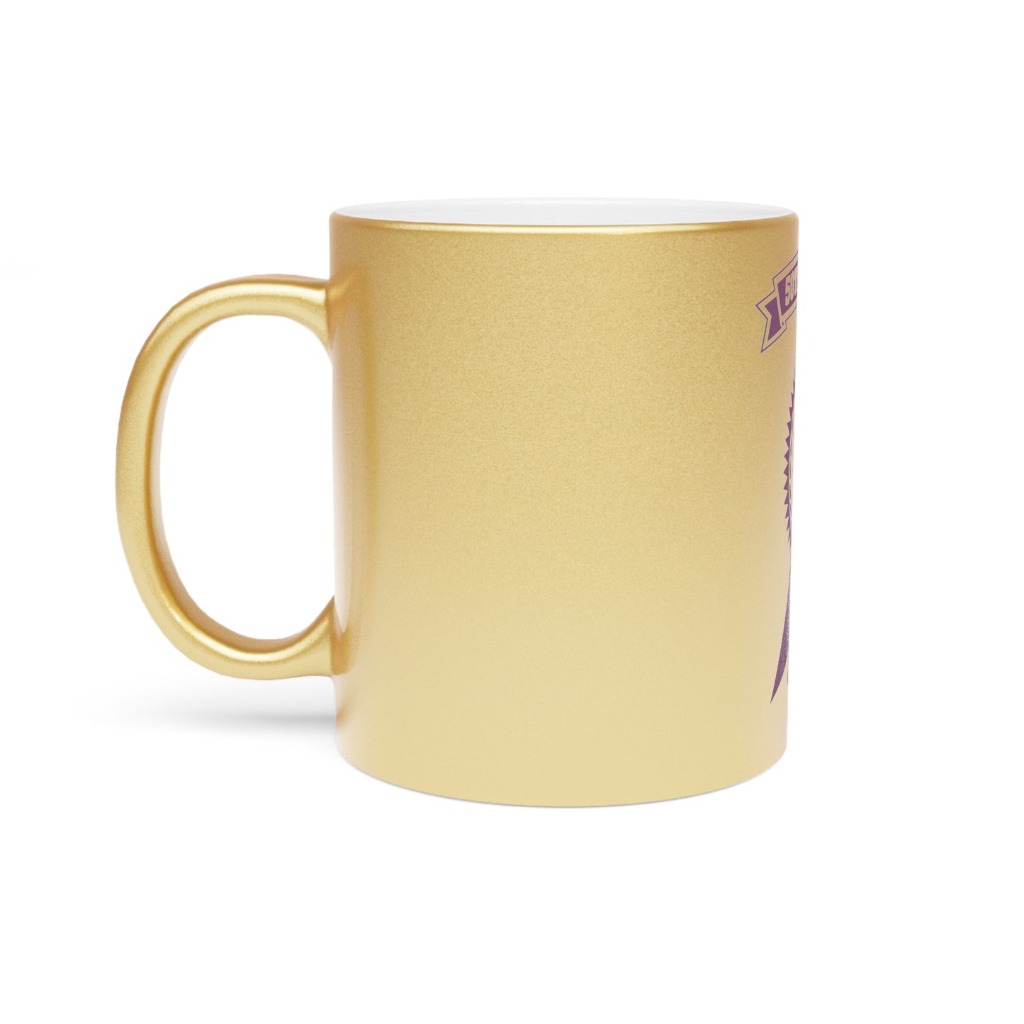 50th Anniversary - Metallic Mug (Silver\Gold)