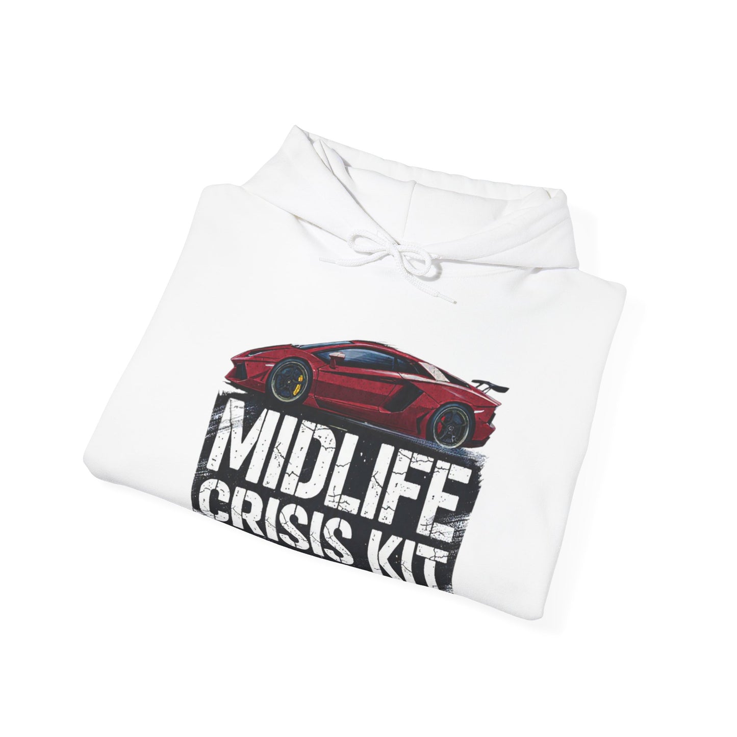 Midlife Crisis Kit Unisex Heavy Blend™ Hooded Sweatshirt